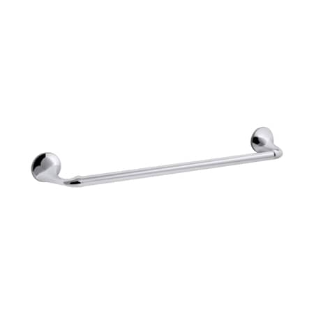 Kohler Kohler Elliston Polished Chrome Silver Towel Bar 18 in. L Metal R72784-CP